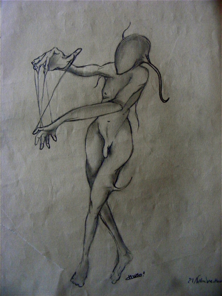 dessin pantin