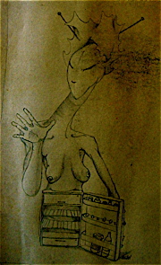 femme frigo